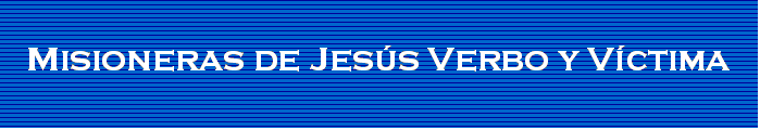 Misioneras de Jesús Verbo y Víctima