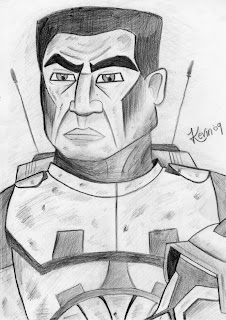 Kevin's Art Blog: Commander Cody Sketch
