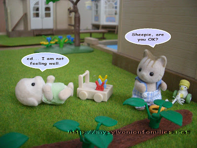 Sylvanian Families Story - Sheepie was faint.