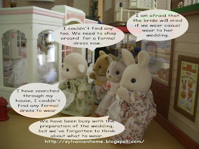 sylvanian families dress shop