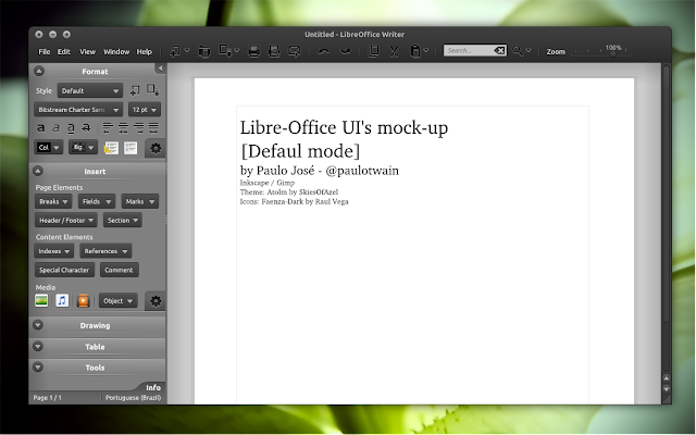 LibreOffice Mockups