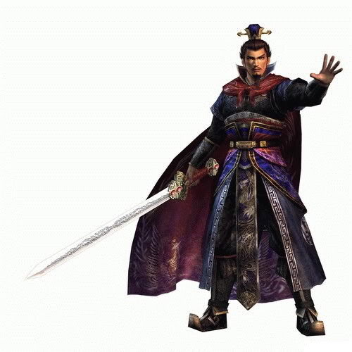 Dynasty_Warriors42_(Sam Kok)_: Cao Cao presents the precious sword ...