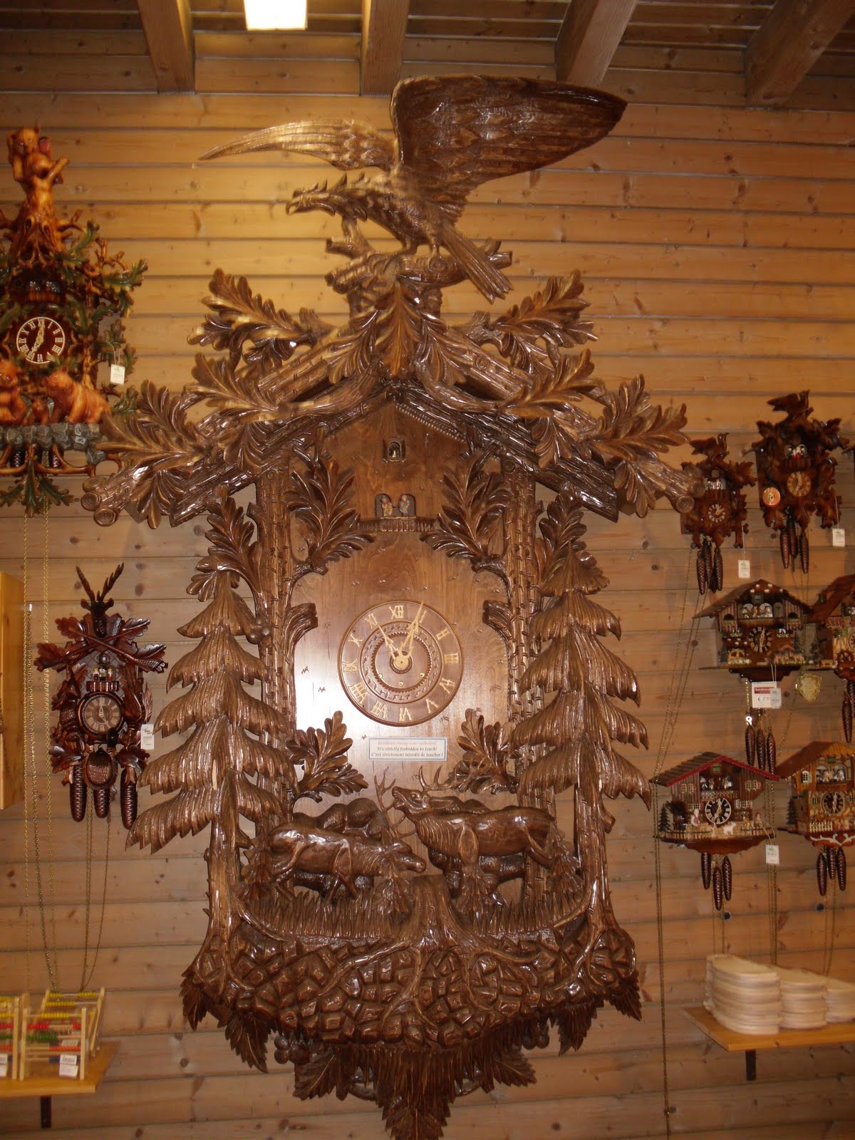 Culinary Adventures in Europe Largest Cuckoo Clock in the World!