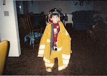 Firefighter in training.