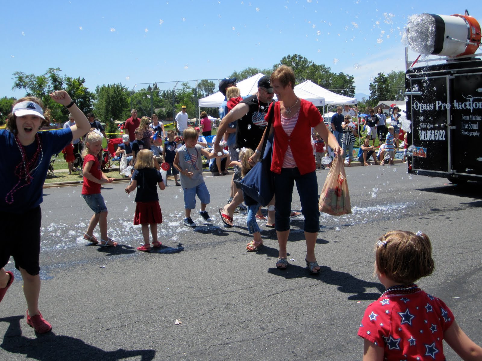 Andrew and Michelle's Place The Kaysville Parade and 4th of July Picnic