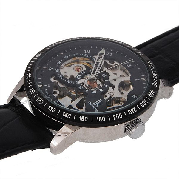 Leather Band SelfWinding Mechanical Wrist Watch DX Type B
