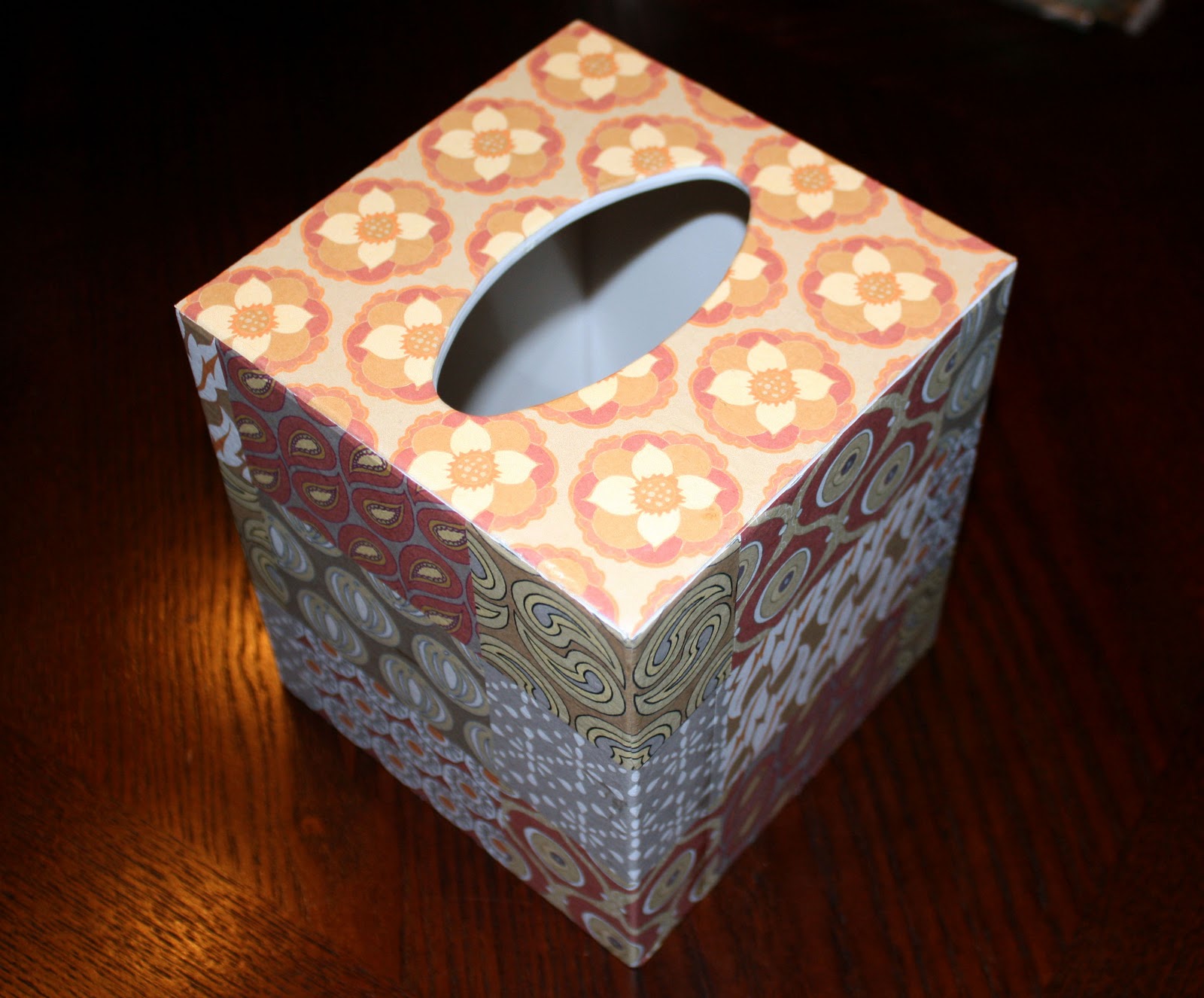 sweet inspiration DIY tissue box cover & dress up storage center
