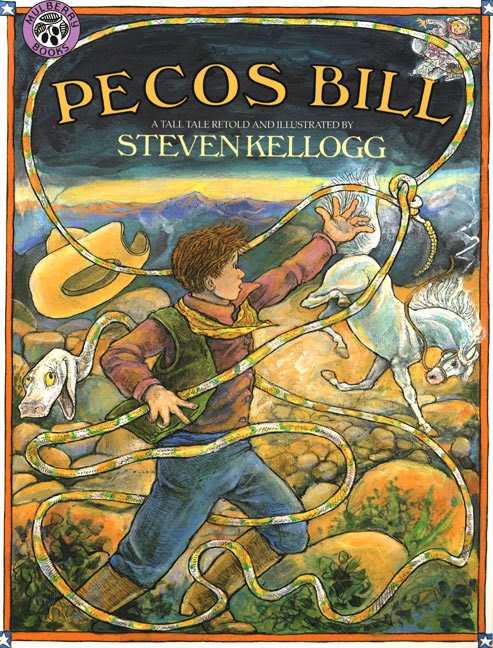 Brock s Book Blog Pecos Bill Pecos Bill By Steven Kellogg Brock s Book Blog Pecos Bill Pecos Bill By Steven Kellogg