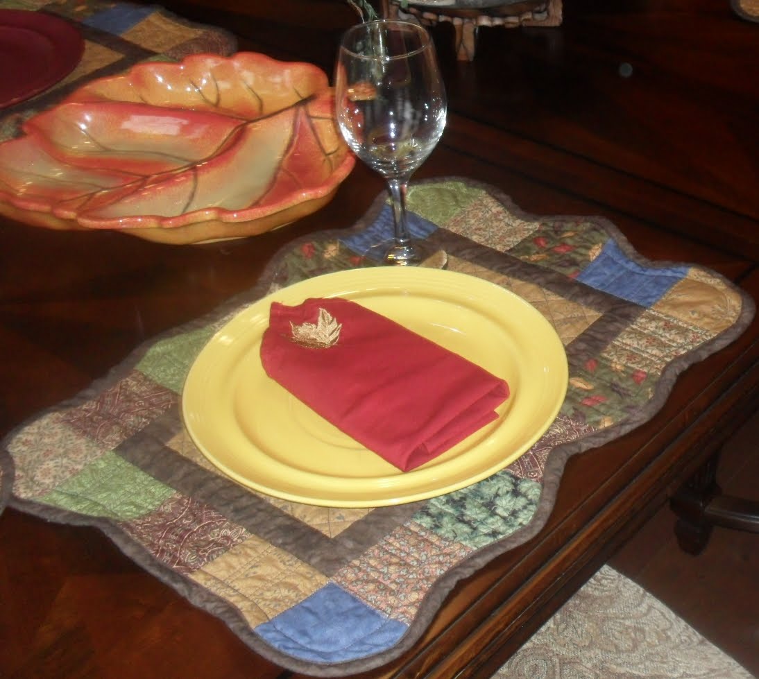 Katie's Quilts and Crafts Harvest Placemats