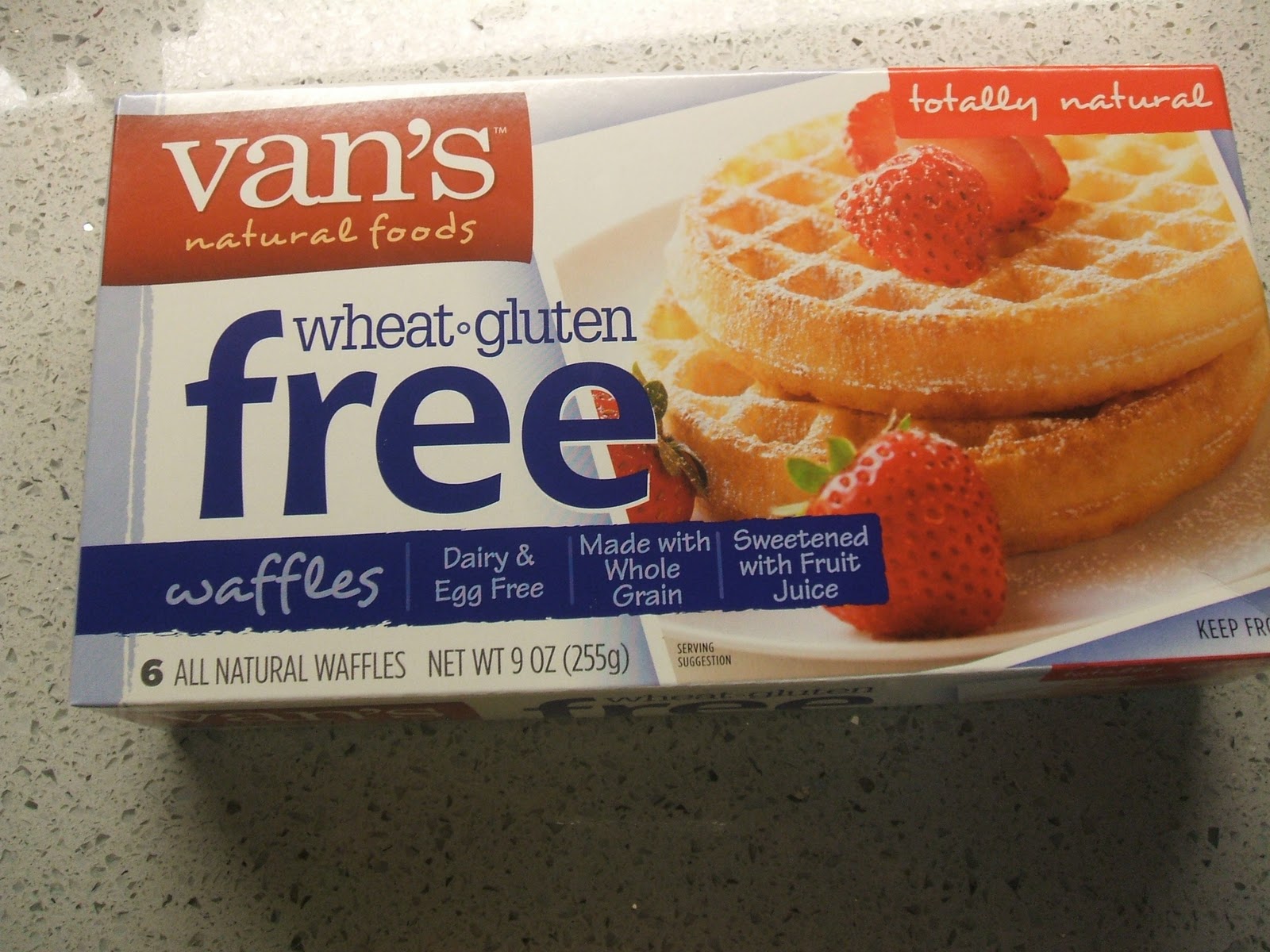 the hjelles' bellies Product Review Van's Natural Foods, frozen waffles