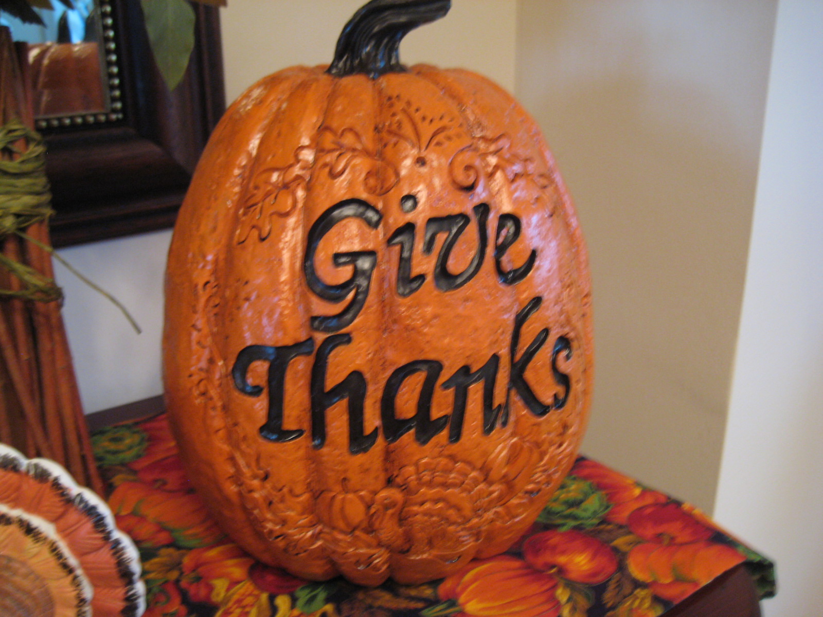 Creative Party Ideas by Cheryl: Thanksgiving Decoration Ideas...re-use