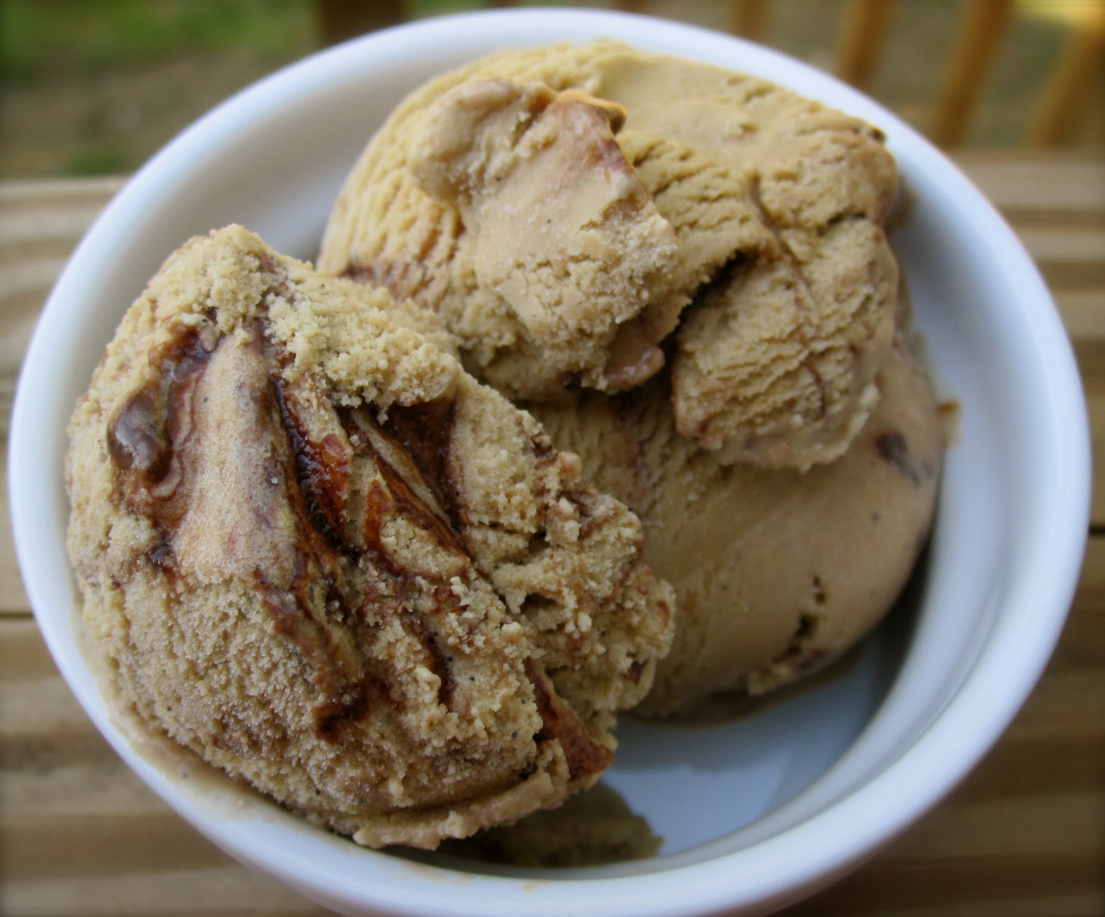 Confessions of a Cookaholic Coffee Fudge Swirl Ice Cream