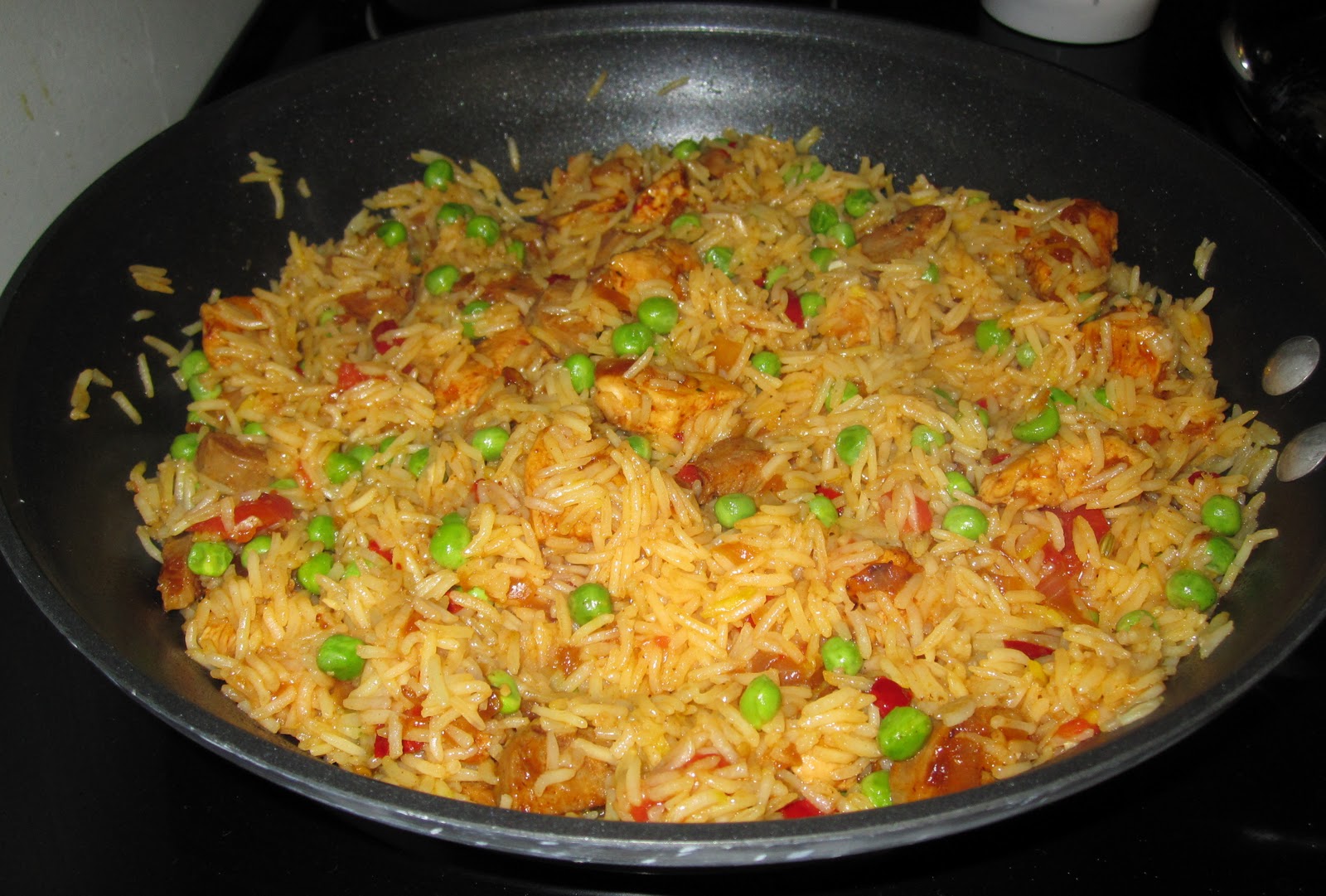 Confessions of a Cookaholic Chicken and Sausage Paella