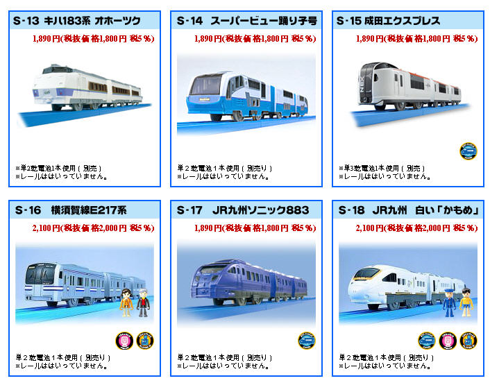 plarail trains