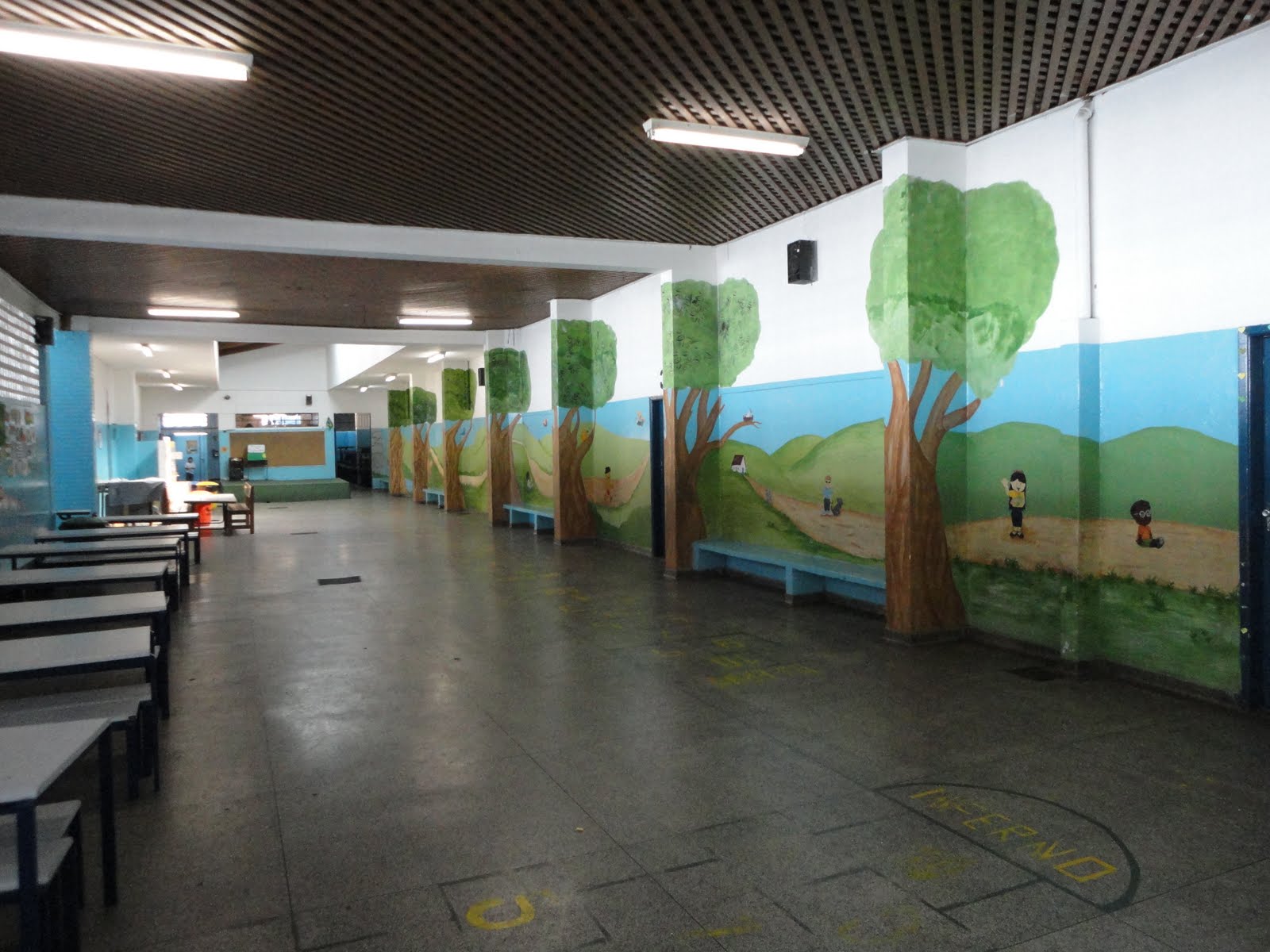 EE. PROFº JULIO DE FARIA E SOUZA: CONHEÇAM A FACHADA E O PÁTIO INTERNO ...