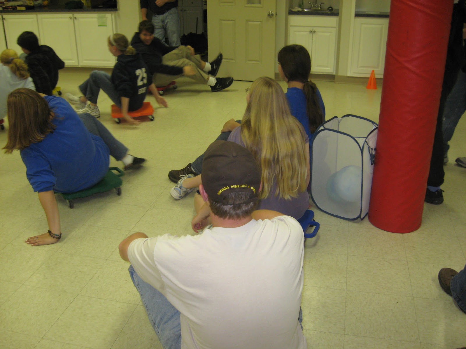 FBC Hanover Youth Dodgeball & Tug of War.. scooter style