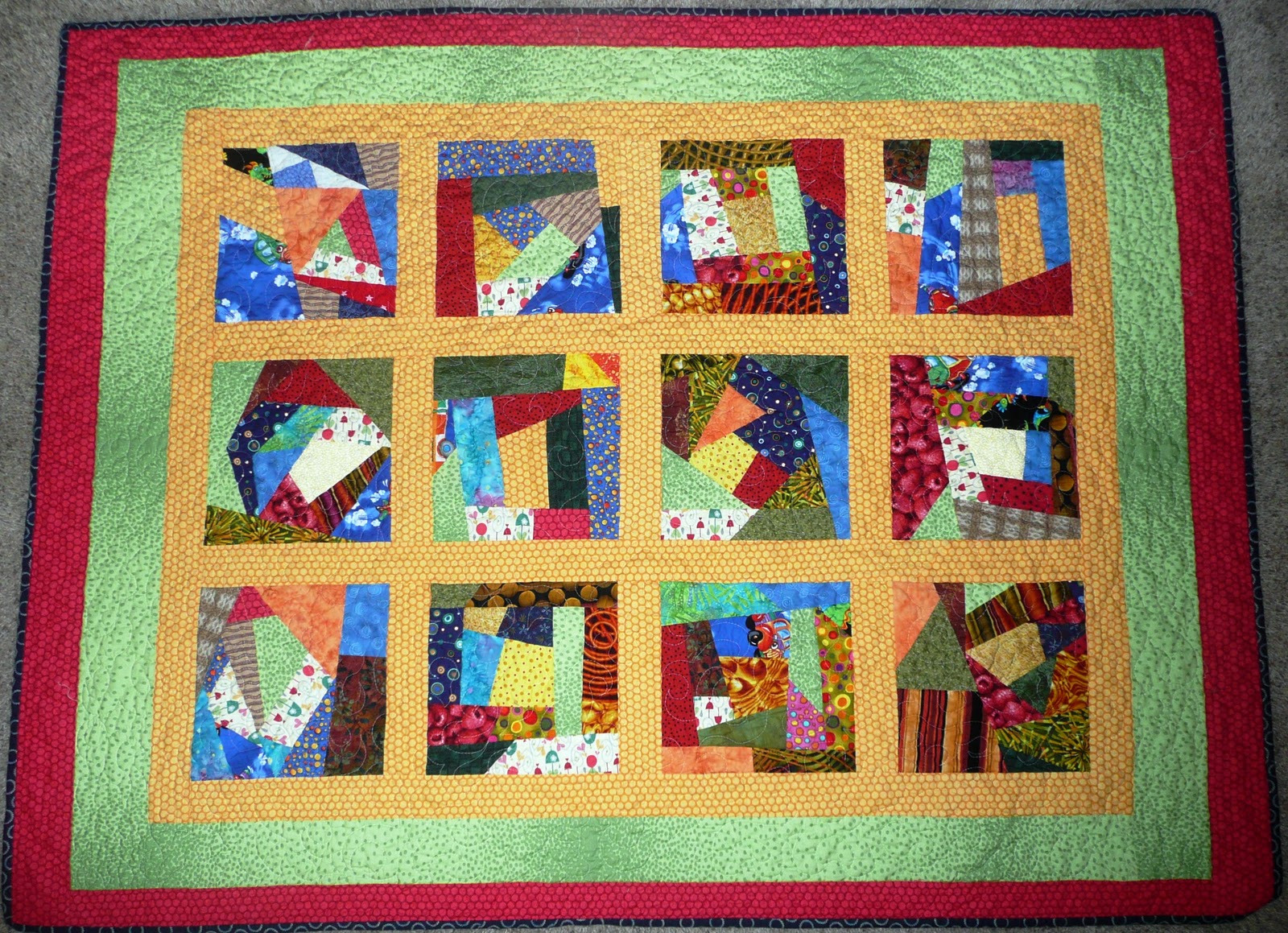 Quilting Grandma Project Linus completion