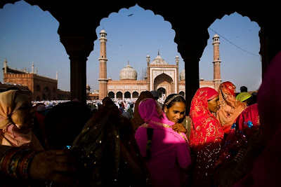 eid14 Muslim women offer Eid al Fitr prayers in Jammu, India New Delhi