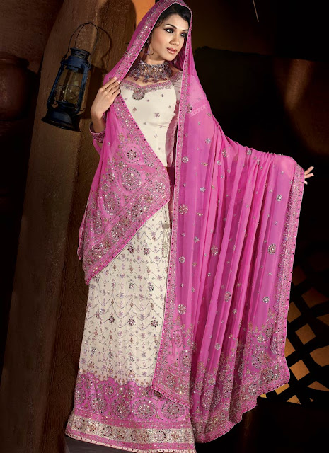 pink muslim bridal pakistani style Pink 2 Bridal Pakistani Lengha