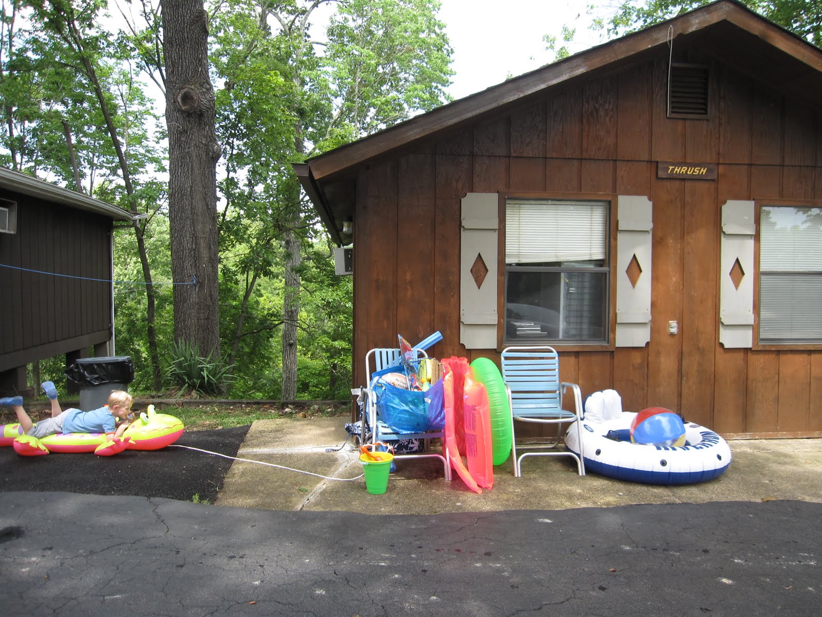 See Colin Grow July 18, 2010 arrival at Black River Lodge