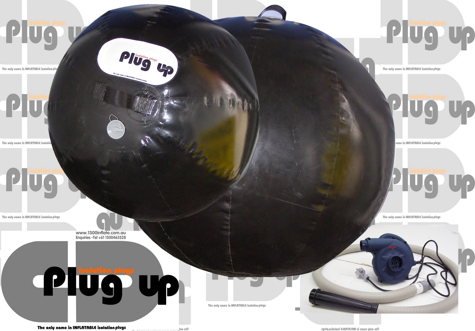 Inflatable pipe plug for low pressure isolation