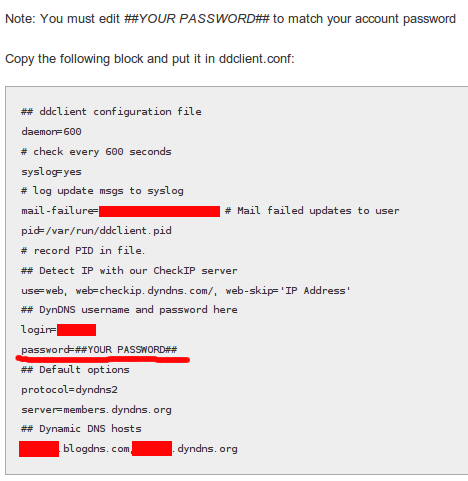 WeB LoG'S JuUiER: DynDNS Client on linux via ddclient