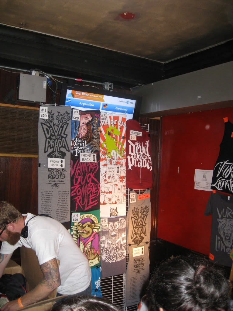 death band merch europe