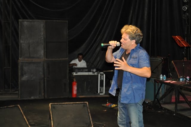 J. Neto durante show no municipio de Mucajaí