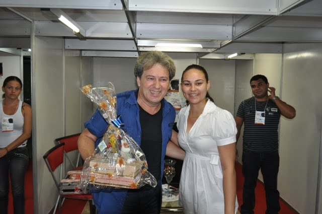 Festival gospel realizado em 31 de março, no cenário da encenação da paixão de cristo.