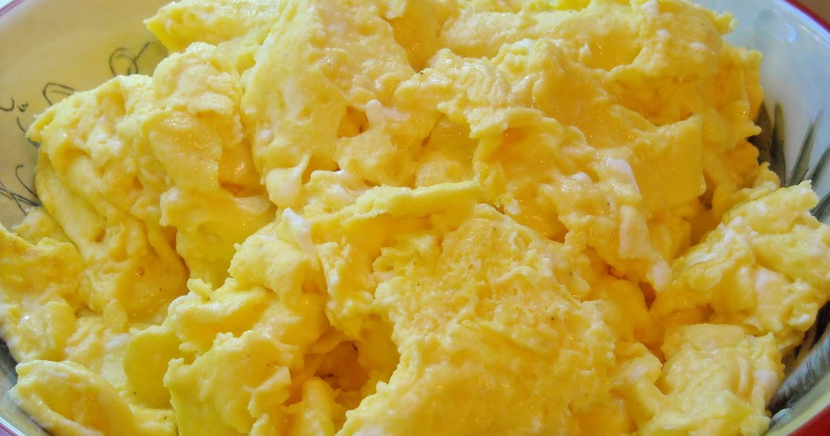 +The Church Cook: Fluffy Scrambled Eggs