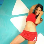 Andrea Rincon, Selena Spice Galeria 2 : Minifalda Roja y Tanga Blanca Foto 15