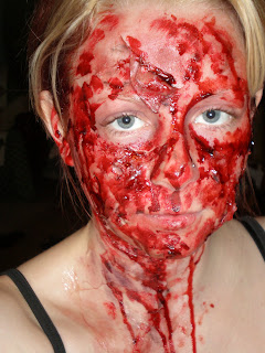 jemcitymakeup: Bloody Face MakeUp!