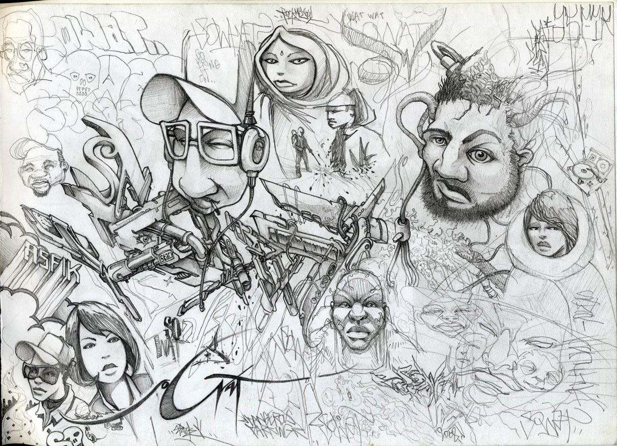 Graffiti Sketches