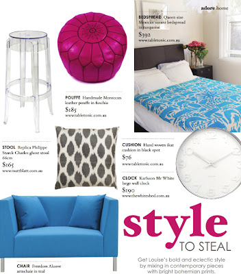 belle maison: What's New! Adore Home Online Magazine