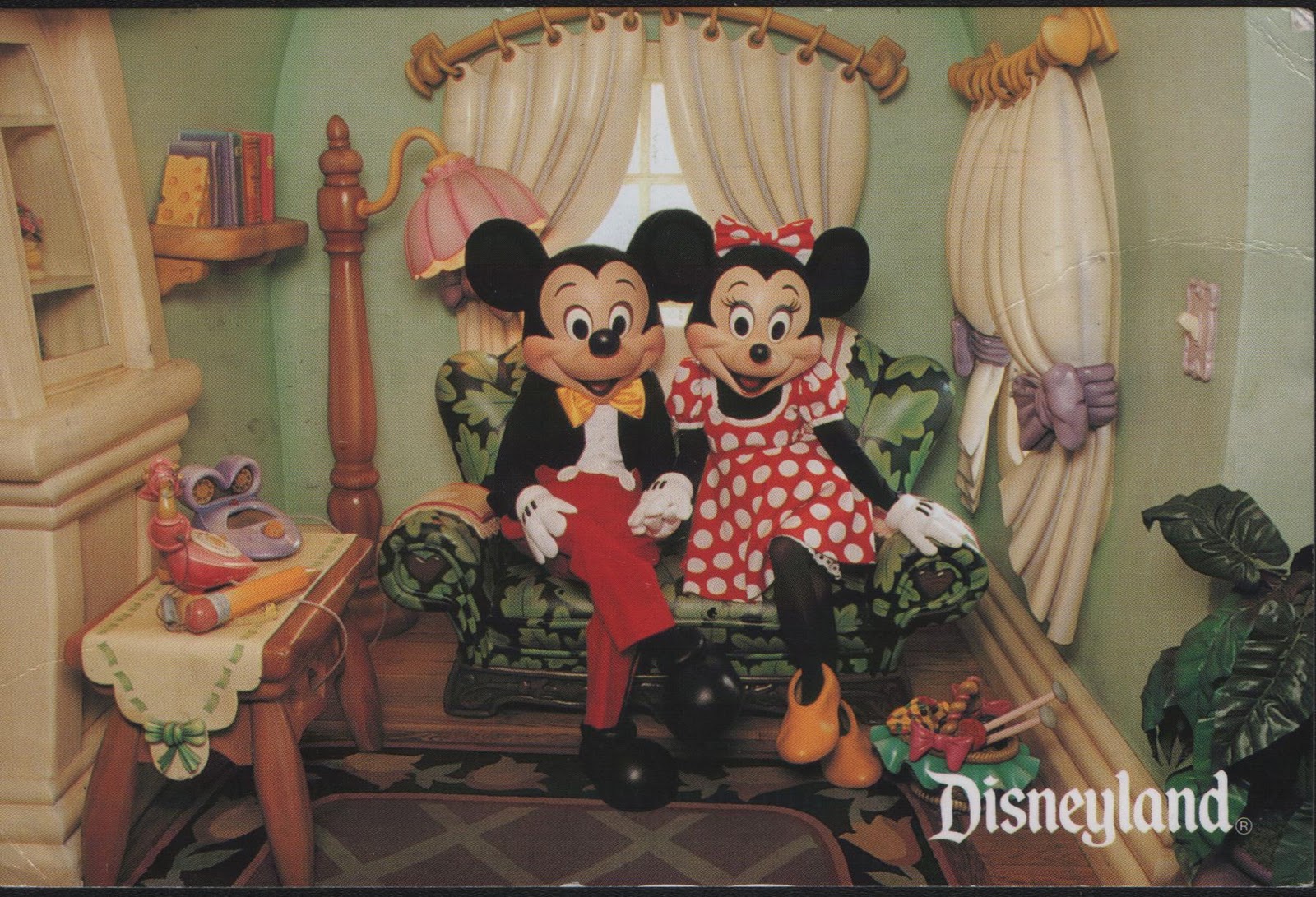 My Cool Postcard Collection Disneyland Postcard from USA