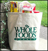  Whole Foods Reusable Grocery Bag