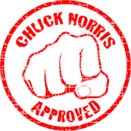 Blog Aprobado por Chuck Norris