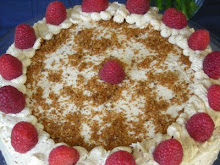 Raspberry Hazelnut Torte