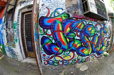 london graffiti, graffiti jesus