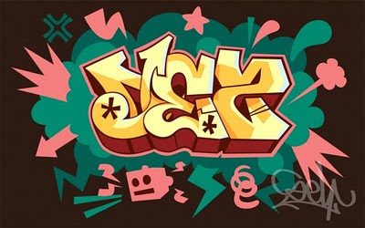 graffiti myname, des graffiti