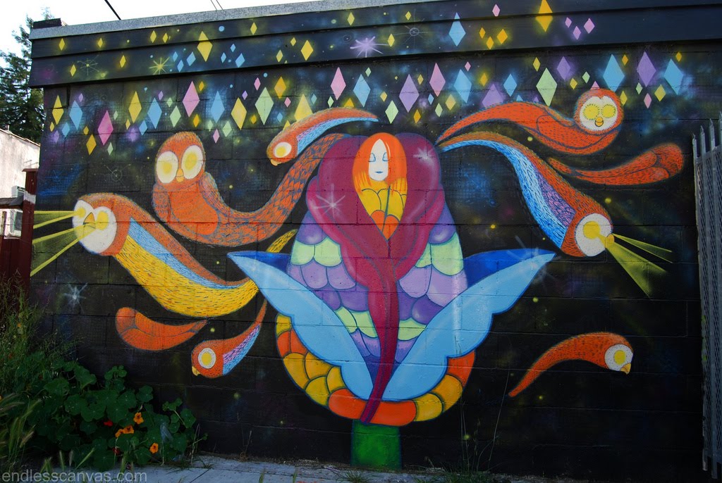 best graffiti 2011 Graffiti murals >> Street mural graffiti