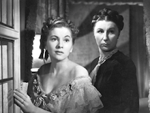 Joan Fontaine and Dame Judith Anderson