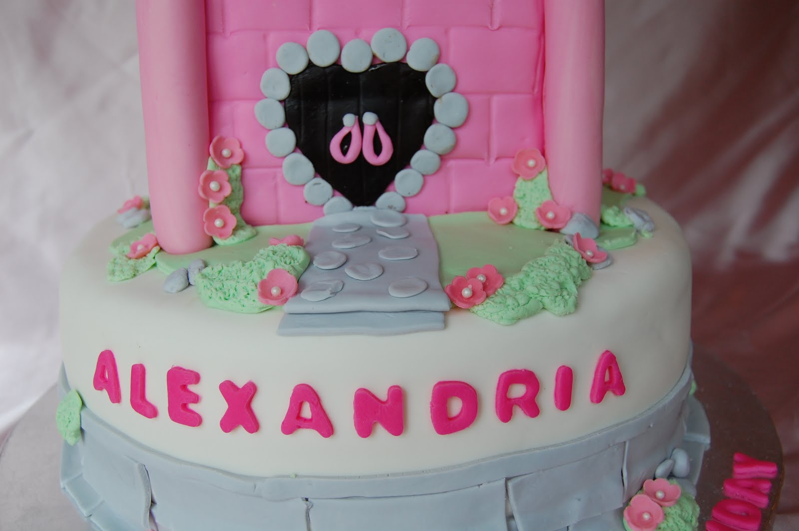 CUSTOMISED CAKES BY JEN little girls birthday cake