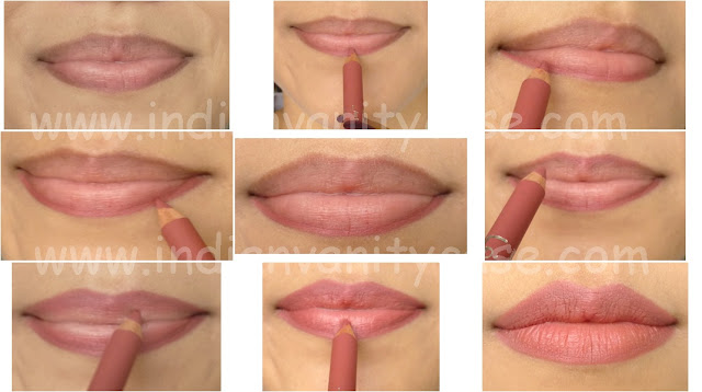 How to put on lip liner