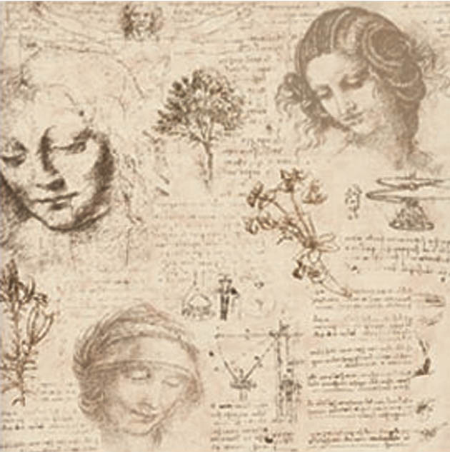 леонардо да винчи рисовал губы