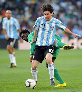 Argentina 1 Nigeria 0, mundial de futbol Sudafrica 2010, Grupo B