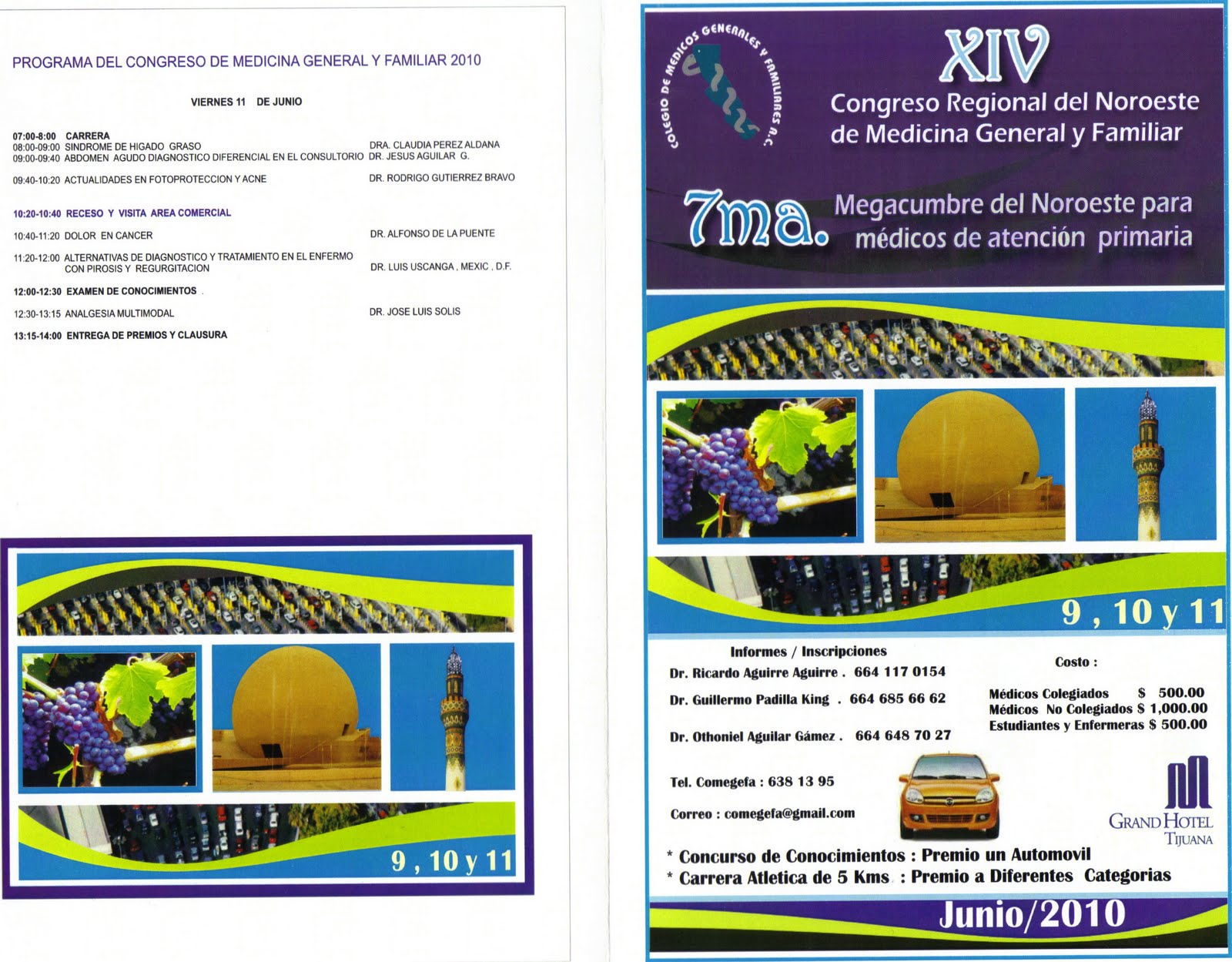 Congresos del CMGF XIV Congreso Regional del Noroeste de Medicina
