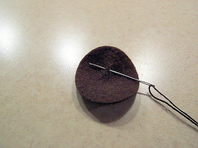 Penny Rugs and More How to Stitch a Penny Rug; The "3 stack" with a