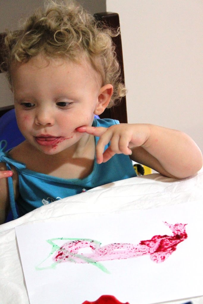 Mumma made it edible fun jelly painting