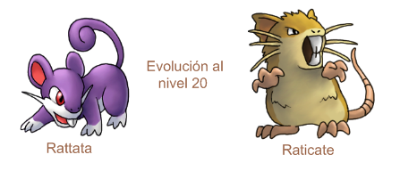 Rootake Evolution Poke-Rincón: Raticate